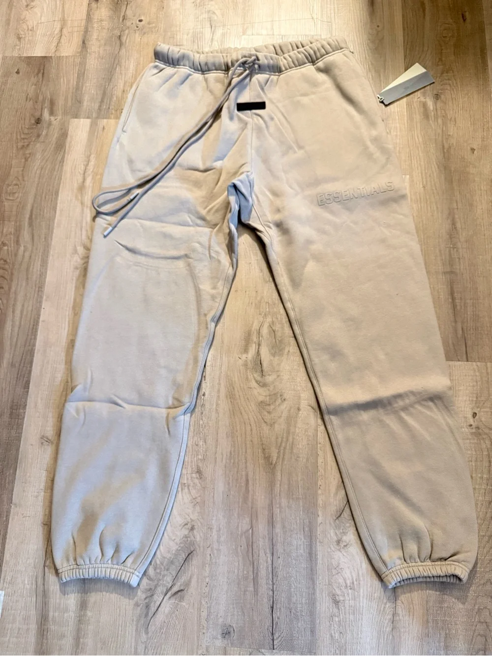 Essentials Men's Sweatpants in Light Beige